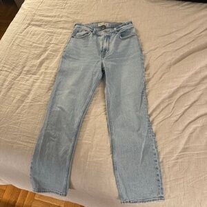 Curve Love Ultra High Rise Ankle Straight Jeans